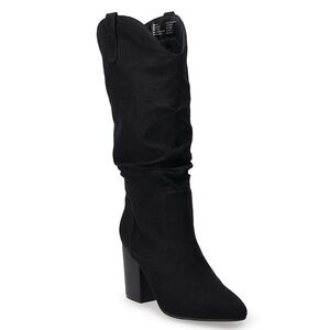 NWT #9 Sonoma Nichelled New Tibia Women's Boots 7.5 Textile Upper/Lining Elegant